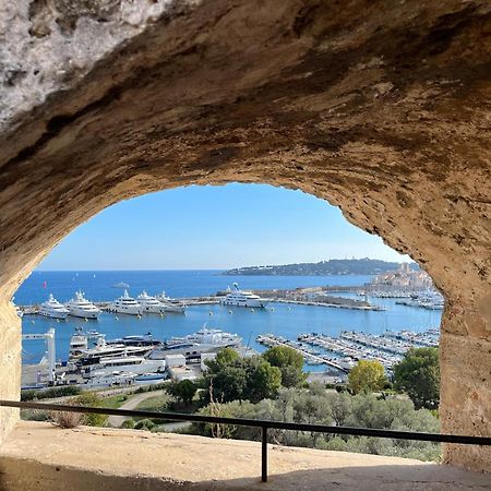 Antibes Carre D'Or Bastion Albert 1Er Vue Mer Exterior foto