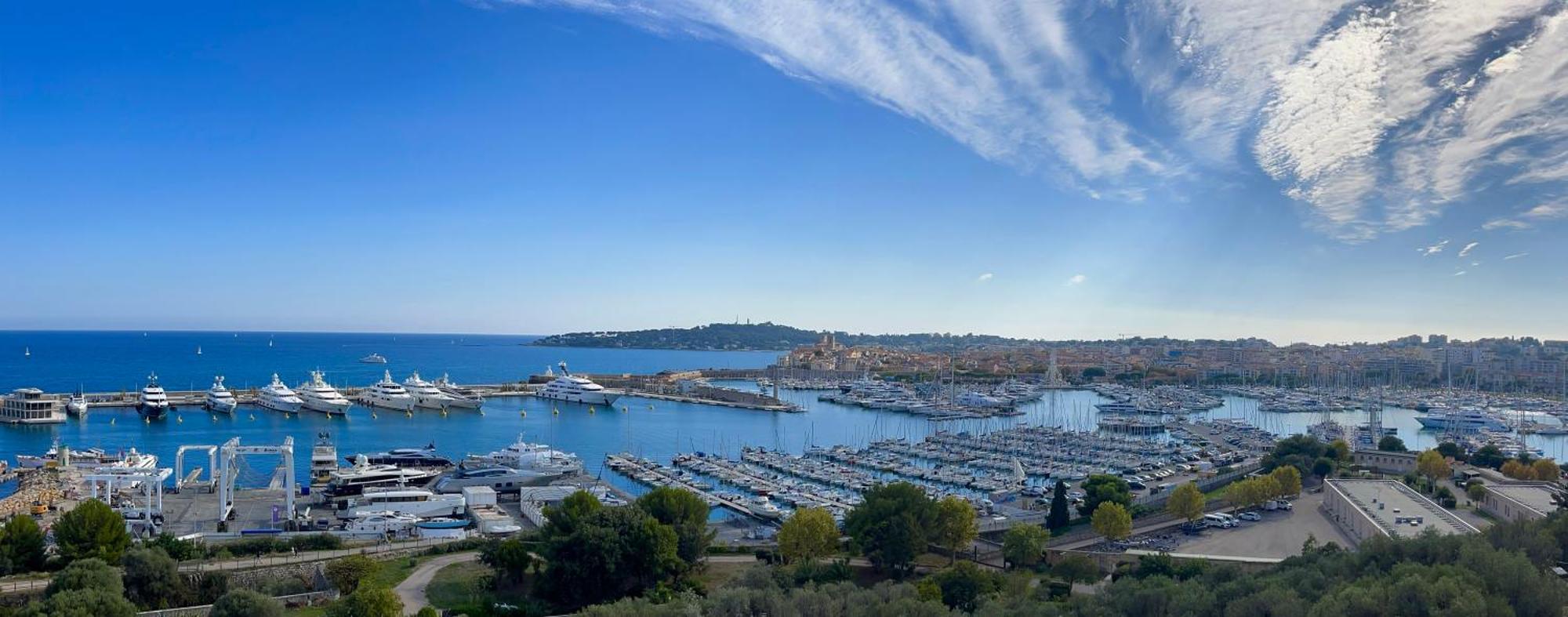 Antibes Carre D'Or Bastion Albert 1Er Vue Mer Exterior foto