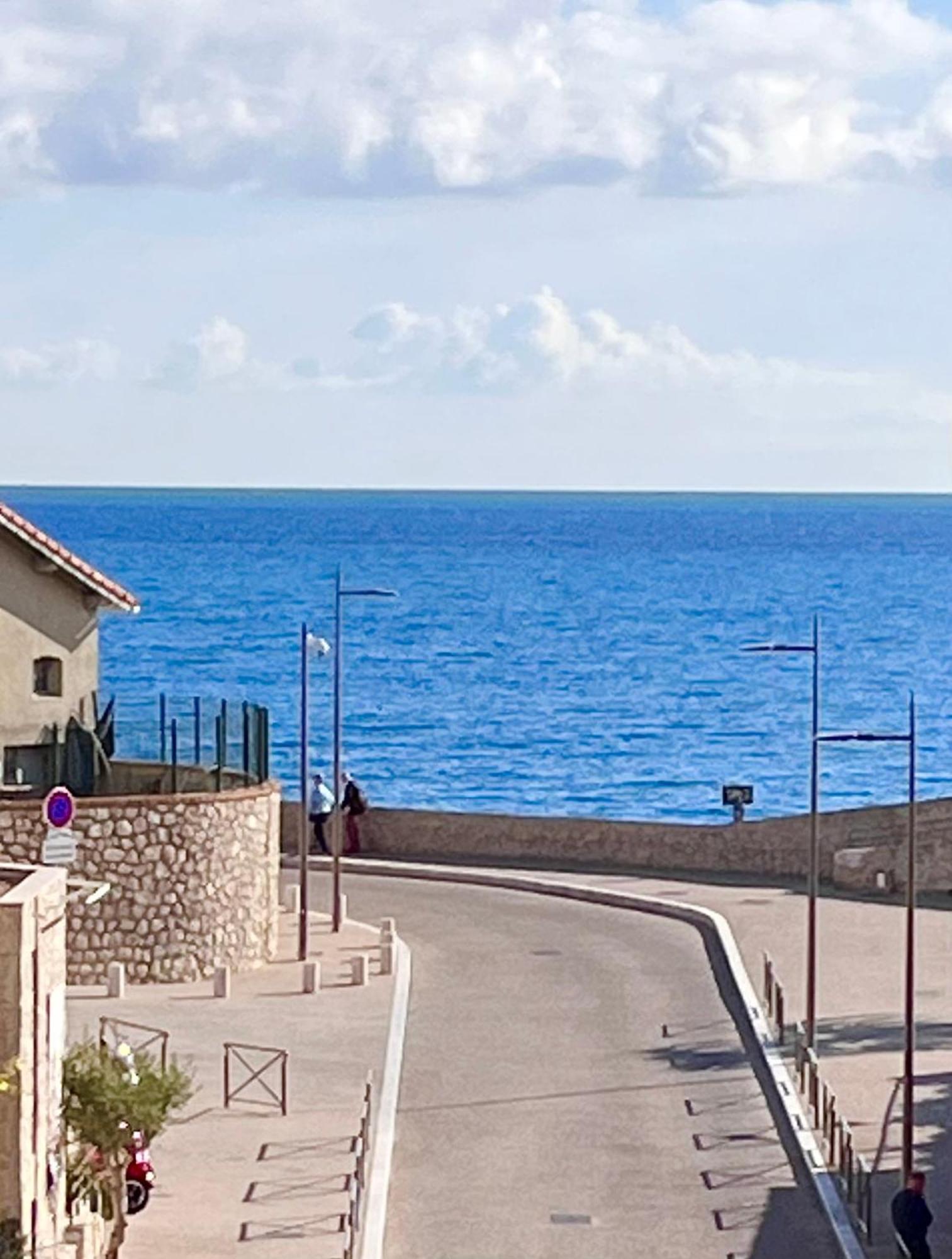 Antibes Carre D'Or Bastion Albert 1Er Vue Mer Exterior foto